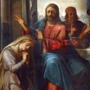 Jesus with Mary Magdalene, Zvonimir Atletic /Shutterstock.com