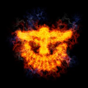 Illustration of the Holy Spirit flame, AridOcean / Shutterstock.com