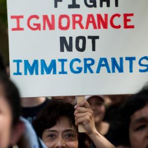 Immigration reform rally, Ryan Rodrick Beiler / Shutterstock.com