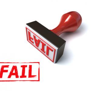 Fail stamp, koya979 / Shutterstock.com