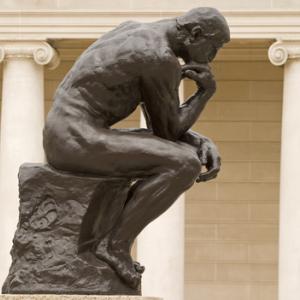 Rodin's thinker, Rafael Ramirez Lee / Shutterstock.com