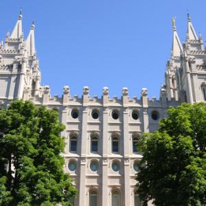 Mormon temple in Salt Lake City, Gary Whitton / Shutterstock.com