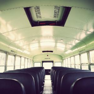 School bus interior, Suzanne Tucker / Shutterstock.com