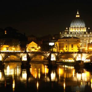 Vatican City at night, Vladimir Mucibabic / Shutterstock.com