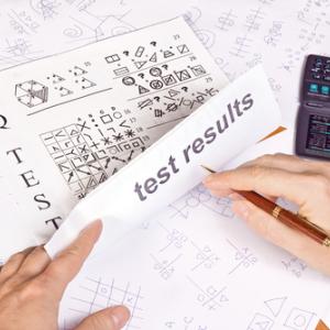 Person taking an IQ test. Photo courtesy RNS/shutterstock.com