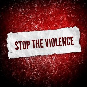 Stop the violence illustration, background Eky Studio / Shutterstock.com