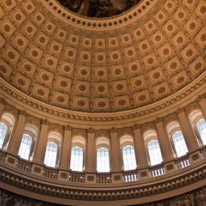 Dome inside the U.S. Capitol Building, gary718 / Shutterstock.com