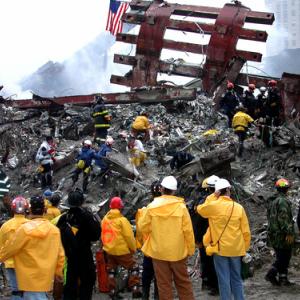 Ground Zero on Sept. 20, 2001. 