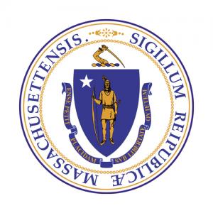 Massachusetts state seal. 