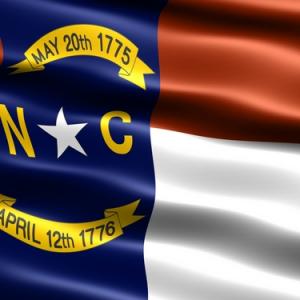 State flag of North Carolina. Illustration courtesy Martin Bangemann/shutterstoc