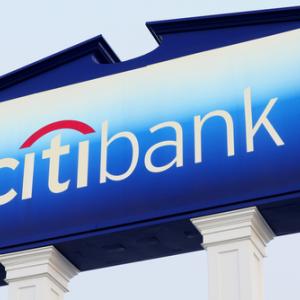 Photo: Citibank logo, Gerry Boughan / Shutterstock.com