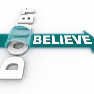 Faith and doubt,  iQoncept / Shutterstock.com