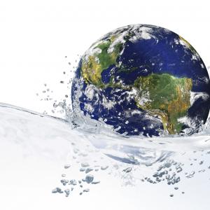 World on water, violetkaipa, Shutterstock.com