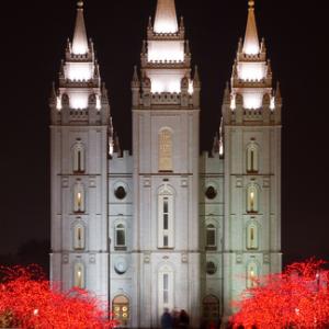 Mormon Temple in Salt Lake City