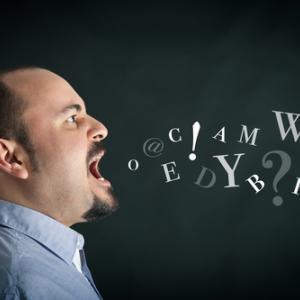 Man shouting, pio3 / Shutterstock.com