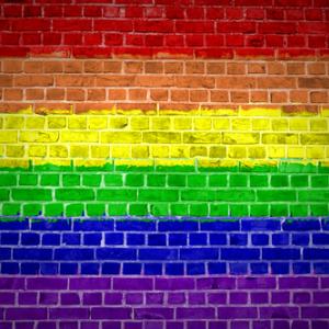 rainbow wall image by Antony McAulay  / Shutterstock