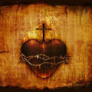 Sacred Heart of Jesus image, Linda Bucklin / Shutterstock.com