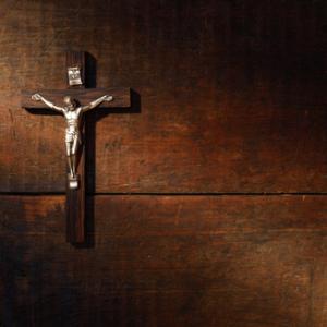 Wooden crucifix photo, cosma / Shutterstock.com
