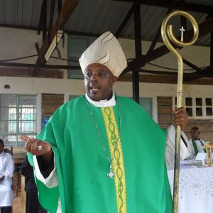 Rev. Peter Njogu, a former Roman Catholic priest, is now bishop of Restored Univ