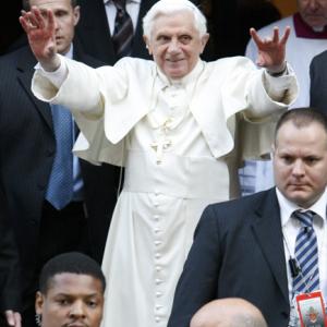 Pope Benedict XVI. RNS photo courtesy Gregory A. Shemitz.
