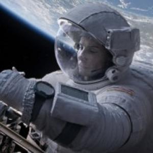 Sandra Bullock as Ryan Stone in  'Gravity.' Photo courtesy Warner Bros. Pictures