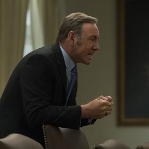 Kevin Spacey in Season 3 of Netflix’s “House of Cards.” Photo by David Giesbrech