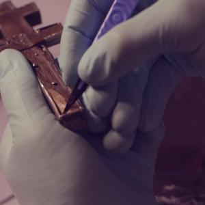 Wood from an Irish church — a relic of the Cross? Image courtesy RNS/CNN.