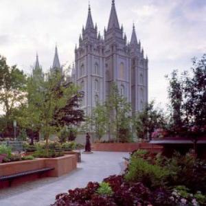 The Salt Lake Temple in Salt Lake City, Utah. Image via RNS.