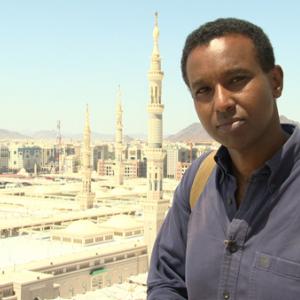 Rageh Omaar retraces the footsteps of the prophet in PBS’ “Life of Muhammad.” Ph