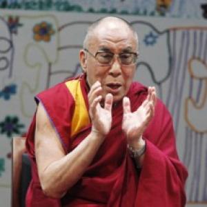 The Dalai Lama. Photo via Robert Sciarrino / The Star-Ledger / RNS.