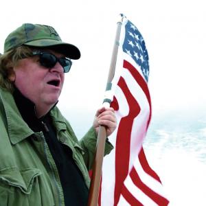 Director Michael Moore in Where to Invade Next