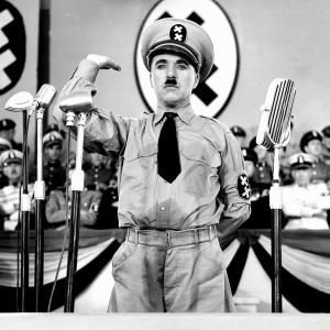 Charlie Chaplin asThe Great Dictator