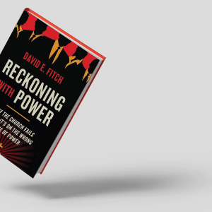 The image shows the cover of the book "Reckoning with Power" but David E. Fitch