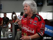 Paula Deen at Bristol Motor Speedway, photo by Bristol Motor Speedway & Dragway, Flickr.com photo by Bristol Motor Speedway & Dragway, Flickr.com