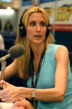 Columnist Ann Coulter at the 2004 Republican National Convention. Photo courtesy of Kyle Cassidy via Wikimedia Commons.