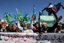 Pakistani activists protest burning of Quran at Kandahar Air Base. By A. MAJEED/AFP/Getty Images A. MAJEED/AFP/Getty Images