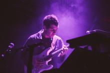 David Portner of Animal Collective. Brandon Hook / Sojourners.