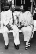 John and Lillian Lewis in 1988. Atlanta Journal Constitution file/Johnny Crawford John and Lillian Lewis in 1988. Atlanta Journal Constitution file/Johnny Crawfor