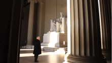 Jim Wallis at the Lincoln Memorial. Photo by Brandon Hook / Sojourners Jim Wallis at the Lincoln Memorial. Photo by Brandon Hook / Sojourners