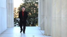 Jim Wallis at the Lincoln Memorial. Photo by Brandon Hook / Sojourners Jim Wallis at the Lincoln Memorial. Photo by Brandon Hook / Sojourners