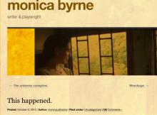 Monica Byrne's blog Monica Byrne's blog