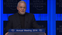 Jim Wallis speaking at the World Economic Forum Jim Wallis speaking at the World Economic Forum