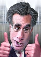 Mitt Romney. Illustration by DonkeyHotey via Wylio Mitt Romney. Illustration by DonkeyHotey via Wylio