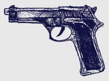 Gun sketch, Aleks Melnik / Shutterstock.com Gun sketch, Aleks Melnik / Shutterstock.com