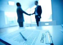 Companions agreeing upon business contract. Photo courtesy Pressmaster/ Shutterstock.com. Photo courtesy Pressmaster/ Shutterstock.com.