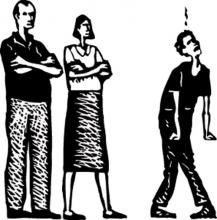 Illustration of teen arguing with parents, Ron and Joe / Shutterstock.com Illustration of teen arguing with parents, Ron and Joe / Shutterstock.com