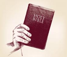 Hand-drawn sketch of the Bible, VladisChern / Shutterstock.com Hand-drawn sketch of the Bible, VladisChern / Shutterstock.com