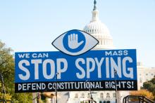 Rally against mass surveillance in October in Washington, D.C., Rena Schild / Shutterstock.com Rena Schild / Shutterstock.com