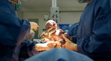 Baby being delivered by cesarean, Martin Valigursky / Shutterstock.com Baby being delivered by cesarean, Martin Valigursky / Shutterstock.com