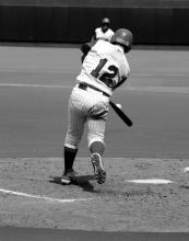 Black and white image of baseball player, Richard Paul Kane / Shutterstock.com Black and white image of baseball player, Richard Paul Kane / Shutterstock.com